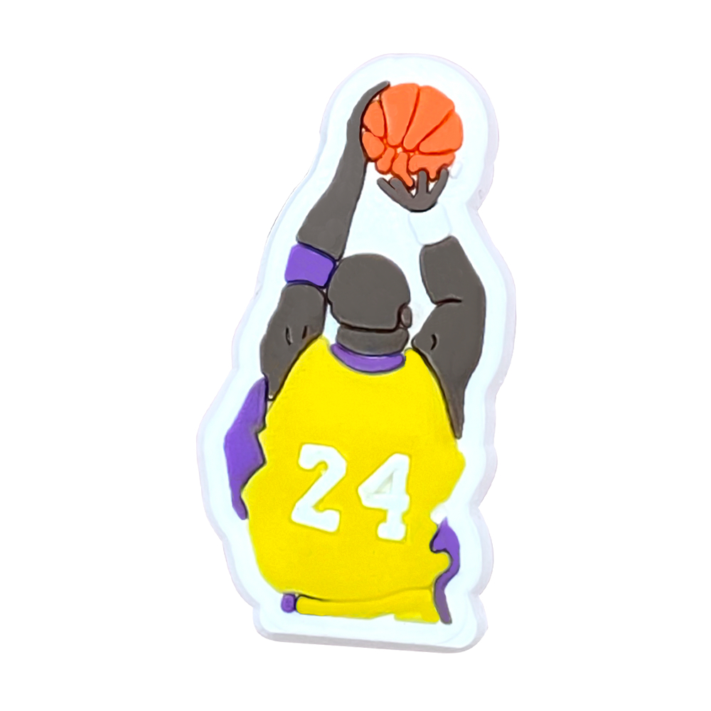 เครื่องรางรองเท้าบาสเก็ตบอลสําหรับ Clog สร้อยข้อมือรองเท้าสายรัดข้อมือ Party Supplies ของขวัญ - รูปที่ 2