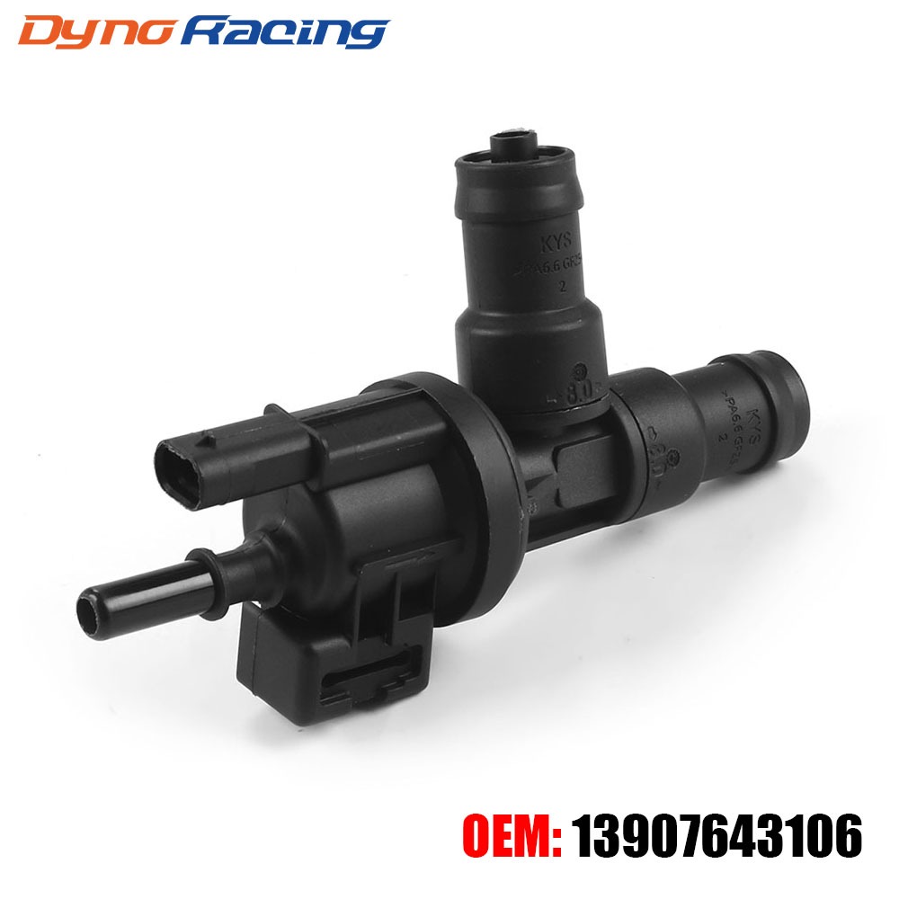 13907643106 2pins การใช้ถัง Breather วาล์ว Solenoid วาล์วสําหรับ BMW 2 3 4 5 7 Series F30 F31 F32 F33 F48 F49 X3 X5 330I 430I 530I