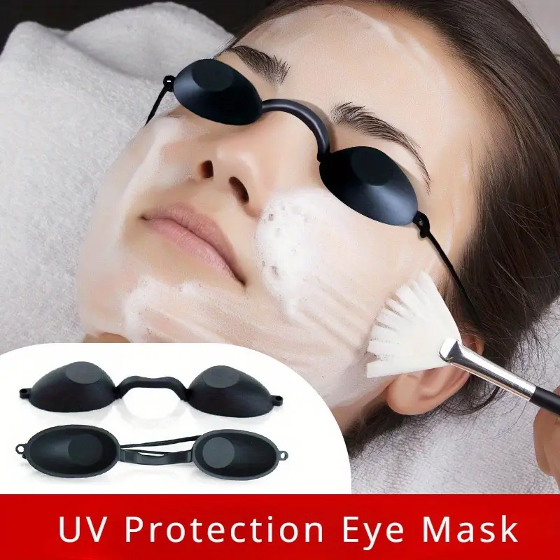 สุดยอดหน้ากากตายางซิลิโคนป้องกันรังสียูวีสําหรับเตียงที่ใช้ning - สะดวกสบายและปลอดภัยปิดกั้นอุปกรณ์ความงามเลเซอร์ - รูปที่ 2