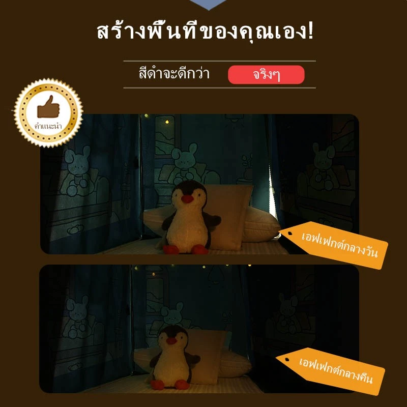 ม่านเตียง YANYANGTIAN 1.35x2m 1.15x2m ม่านหน้าต่าง เตียงสองชั้น หอพัก thumbnail 7