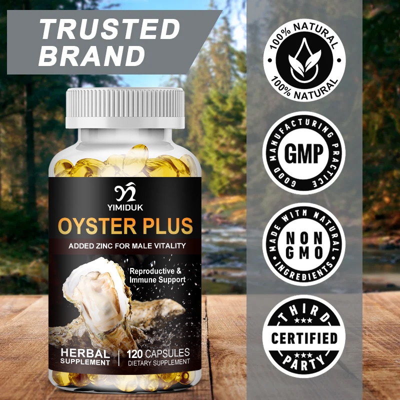 Yi-Cap-Oyster Plus,Oyster essence capsule,หอยนางรมสดบวกสังกะสีทอรีน อาหารเสริมโภชนาการทางทะเล,เพิ่มฟ