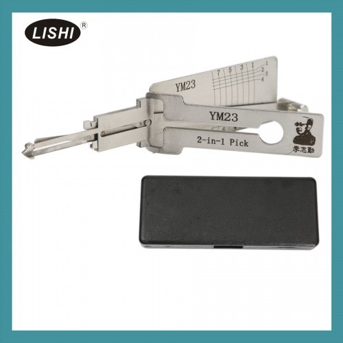 LISHI YM23 2 in 1 Auto Pick and ถอดรหัสสําหรับ Benz Smart Lock Picking & Locksmith Tool