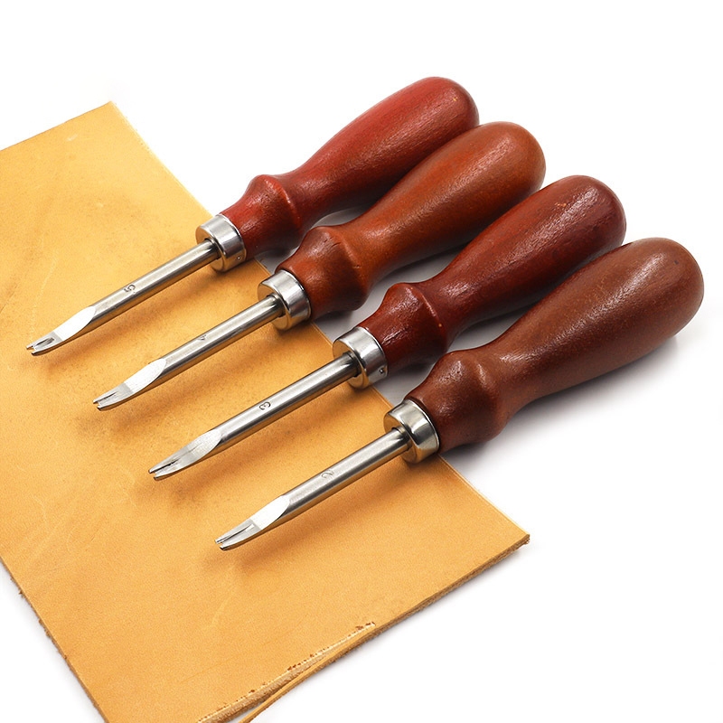 อุปกรณ์เครื่องมือเหล็กคาร์บอน สําหรับใช้ในการขัดขอบเครื่องหนัง DIY 0.8 1.0 1.2