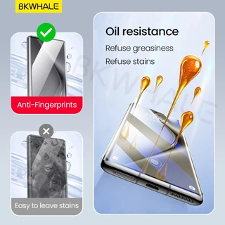 BKWHALE ติดตั้งง่ายกระจกนิรภัยสําหรับ Huawei Pura70 Pro Pura80 P60 P50 Nova 8 9 10 11 12 13 14 15 Nova15 Ultra Mate 30 40 Mate50 Mate60 Mate70 Mate80 Pro + ฟิล์มกันรอยหน้าจอ