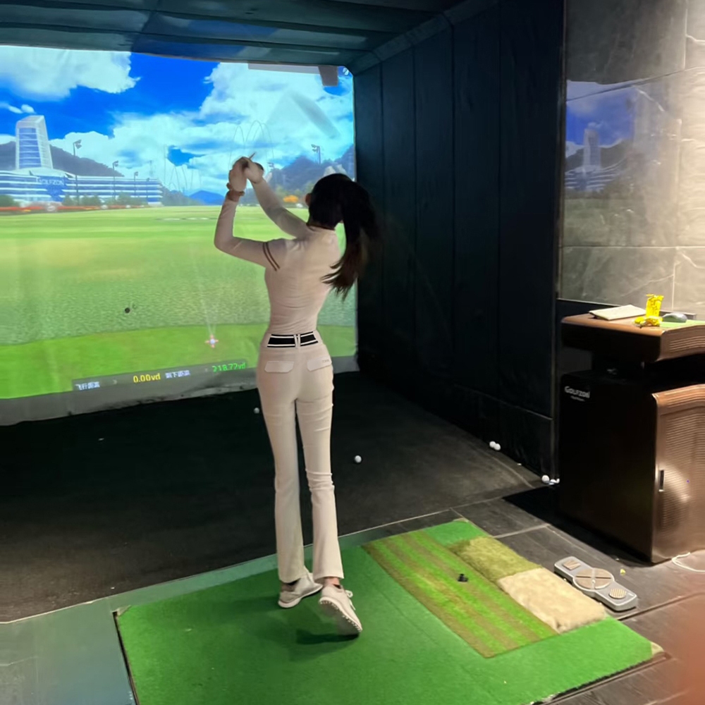 ฤดูใบไม้ผลิฤดูร้อนกอล์ฟกางเกงขายาวผู้หญิงกลางเอวบางแฟชั่นแห้งเร็วกางเกงระบายอากาศที่มีคุณภาพสูงความชื้นไส้ตะเกียงเหงื่อกลางแจ้งนันทนาการกีฬาบอลกางเ - รูปที่ 5