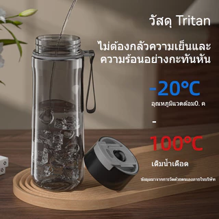 【ALLEN】แก้ว Tritan แยกชาแม็กเนติก 700ml/900ml กดเดี่ยวถอดชา สีดํา/ขาว ทนร้อน กันแตก กระชับมือสไตล์หรู แถมแปรง