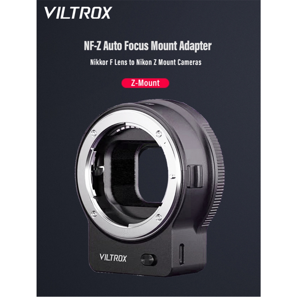 VILTROX NF-Z NIKKOR F เลนส์ Nikon Z กล้องอะแดปเตอร์ Auto Focus Full กรอบเลนส์อะแดปเตอร์สําหรับ Nikon Z6 II Z7 Z50 Z30 Z9 ZFC