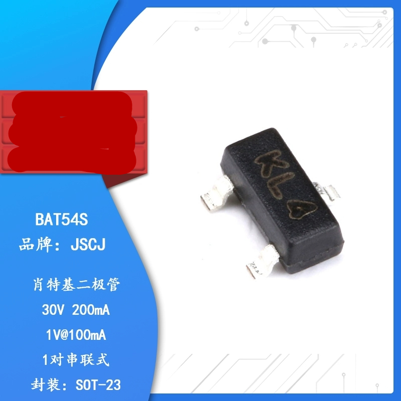 [20 ชิ้น] BAT54S KL4 SOT-23 30V/200mA Patch Shoteki Diode
