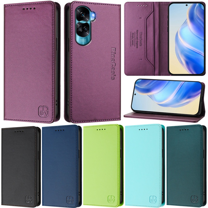 ปลอกสําหรับ Huawei P30 Lite P20 Lite Y9 Prime 2019 Honor 90 Lite 90 Pro X7A P สมาร์ท Z P30 Pro P20 Pro Luxury Retro กระเป๋าสตางค์หนังขาตั้งป้องกันกรณี