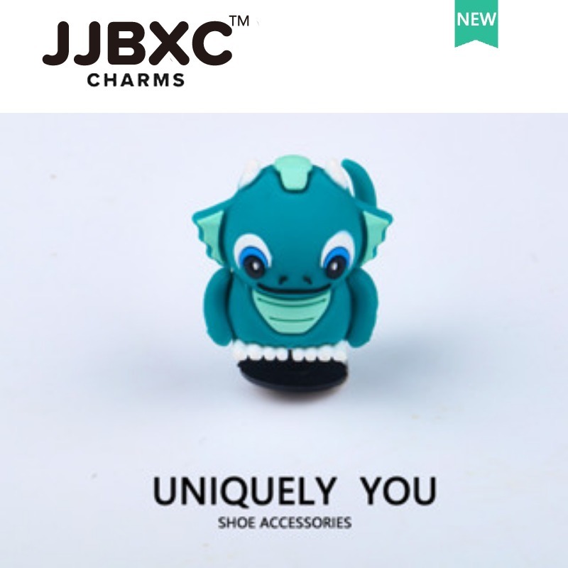 JJBXC ตัวติดรองเท้า charm หัวเข็มขัดตกแต่งรองเท้าน่ารัก ลายปลาโลมา ไดโนเสาร์ การ์ตูน KT cat สำหรับตกแต่งรองเท้าแฟชั่น อุปกรณ์ตกแต่งรองเท้า - รูปที่ 5