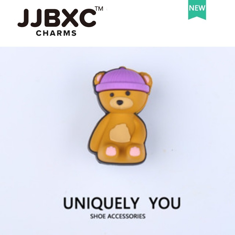JJBXC ตัวติดรองเท้า charm หัวเข็มขัดตกแต่งรองเท้าน่ารัก ลายปลาโลมา ไดโนเสาร์ การ์ตูน KT cat สำหรับตกแต่งรองเท้าแฟชั่น อุปกรณ์ตกแต่งรองเท้า - รูปที่ 6