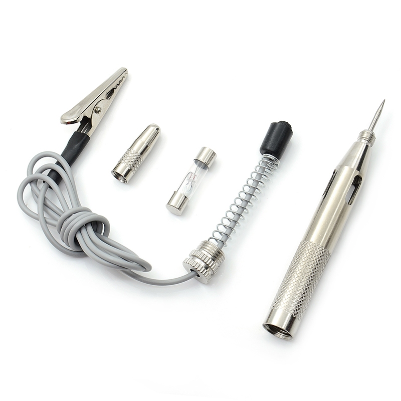 คิปรัน เครื่องทดสอบวงจรแรงดันไฟฟ้ารถยนต์,เครื่องทดสอบวงจรไฟรถยนต์อัตโนมัติโคมไฟแรงดันไฟฟ้า กระแสตรง 6โวลต์ 12โวลต์ 24โวลต์ ปากกาทดสอบโพรบวินิจฉัยรถยนต์