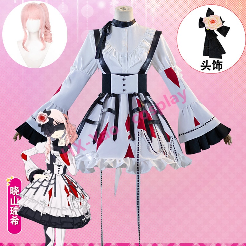 【HX-YAO】Akiyama Mizuki cosplay Mizu5 Project Sekai Colorful Stage feat Hatsune Miku cosplay คอสเพลย์