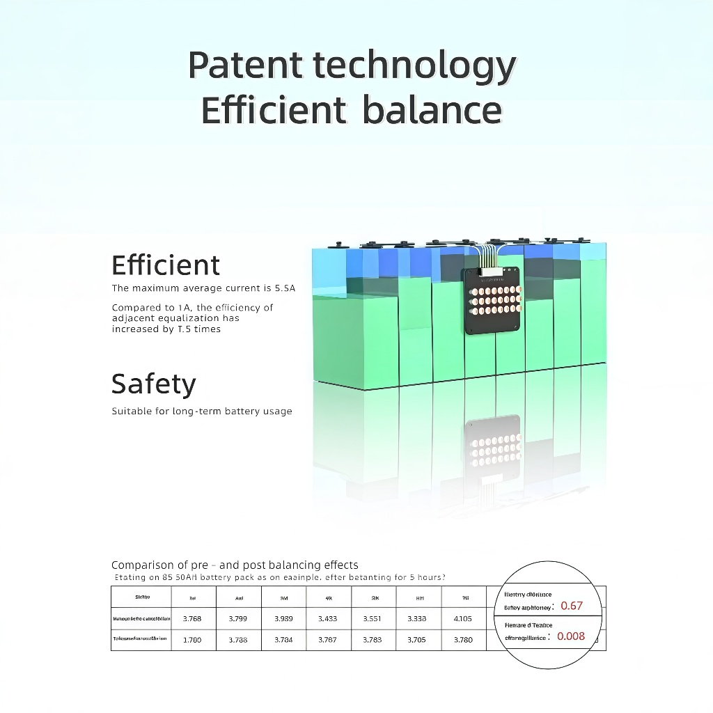 PowerDog Active Balancer 5.5A พร้อมแผ่นอะคริลิค 3S 4S 5S 6S 7S 8S 10S 12S 14S 16S 21S Lipo /Lifepo4/LTO/NCA - รูปที่ 2