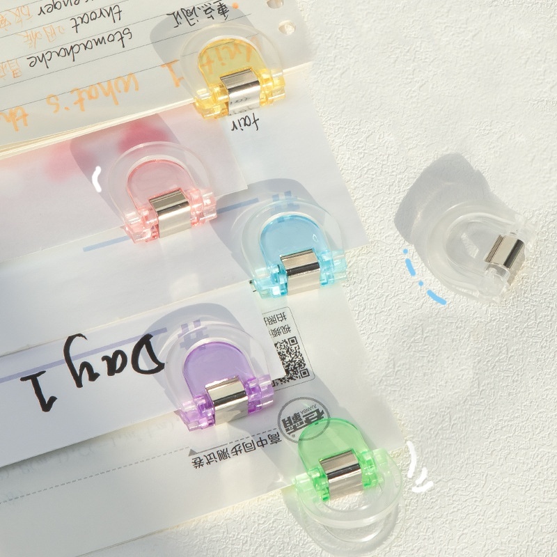 แฟ้มสีมาการองโปร่งใสโฟลเดอร์ไฟล์รูปส่วนโค้งผู้ถือหน้าดัชนีศึกษาและสํานักงานผูกพันอุปกรณ์