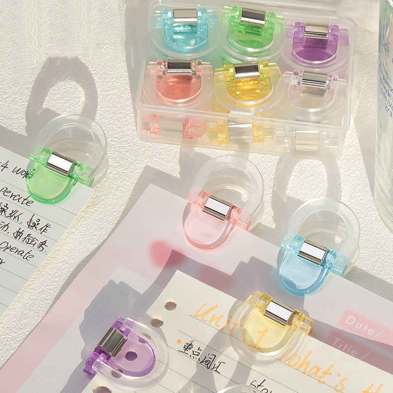 แฟ้มสีมาการองโปร่งใสโฟลเดอร์ไฟล์รูปส่วนโค้งผู้ถือหน้าดัชนีศึกษาและสํานักงานผูกพันอุปกรณ์