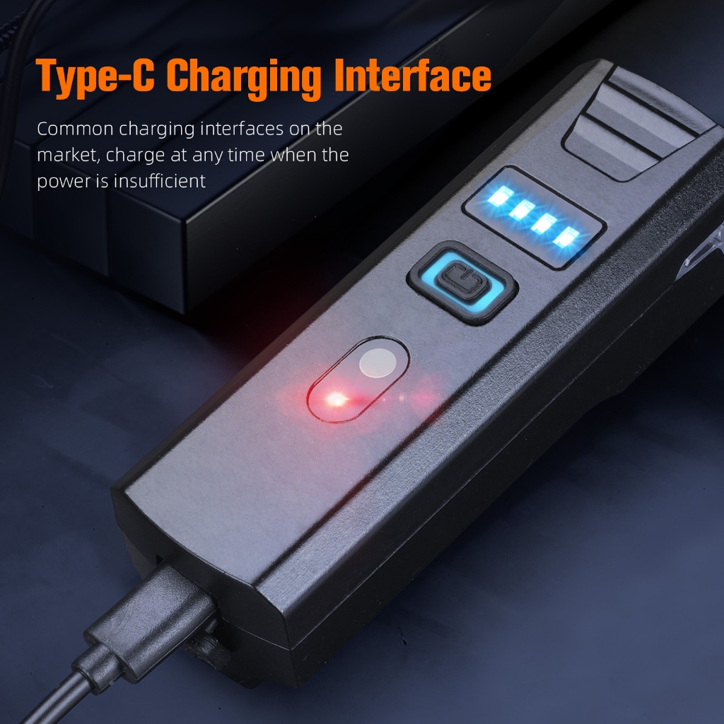 ไฟหน้าจักรยาน SUPERFIRE BL56 5W LED ชาร์จ USB ได้ แบตเตอรี่ 1400mAh สำหรับปั่นจักรยาน — صورة 5