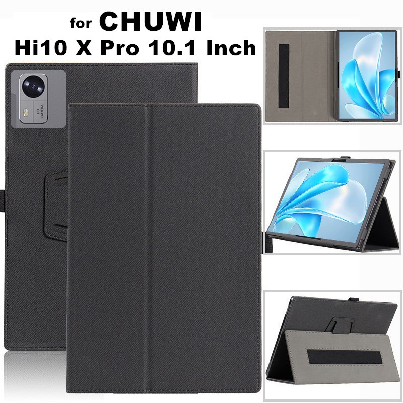 for CHUWI Hi10 XPro X Pro 10.1 Inch Cover Flip Magentic Foldable Leather Stand Full Body Protective 