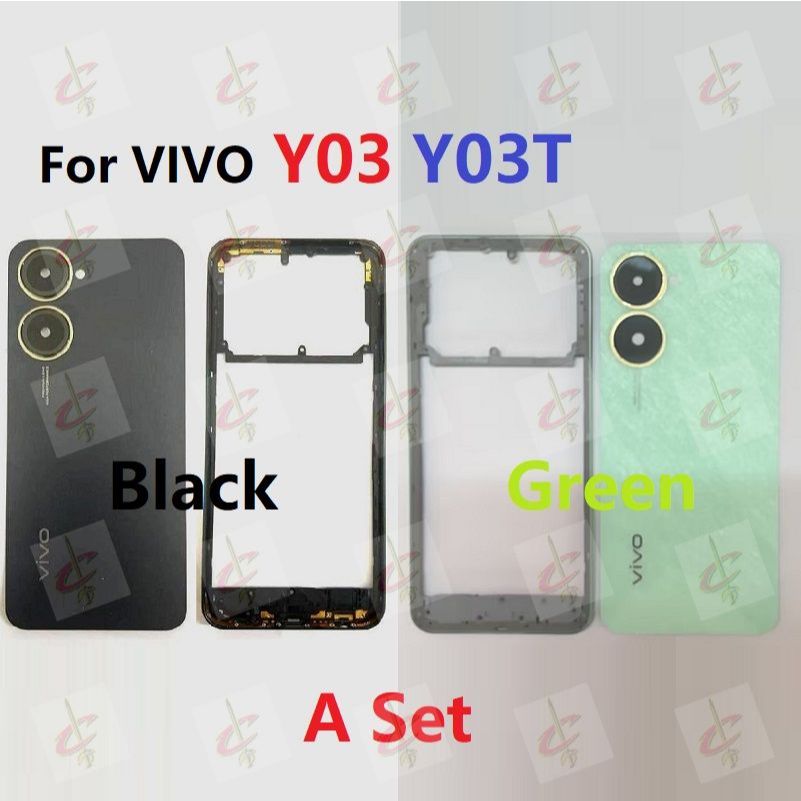 บอดี้ Body ฝาหลัง บอดี้กลาง สําหรับ vivo Y03 Y03T  V2332 - รูปที่ 3
