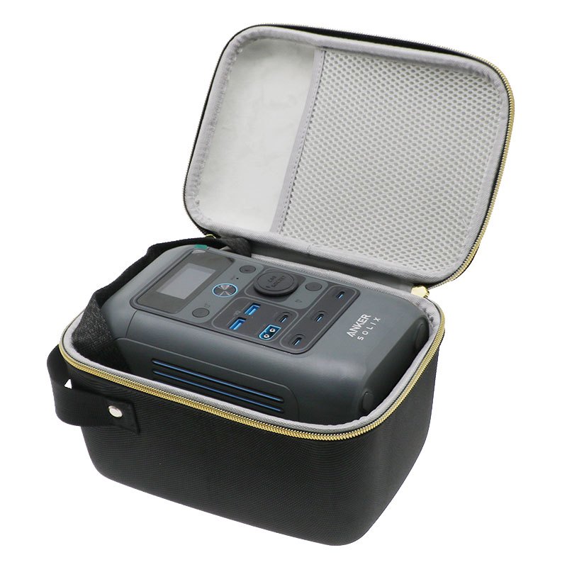 กรณียาก EVA สําหรับ Anker SOLIX C300 DC สถานีไฟฟ้าแบบพกพาป้องกันกรณี Power Bank กระเป๋าเดินทางผู้ถือกรณี