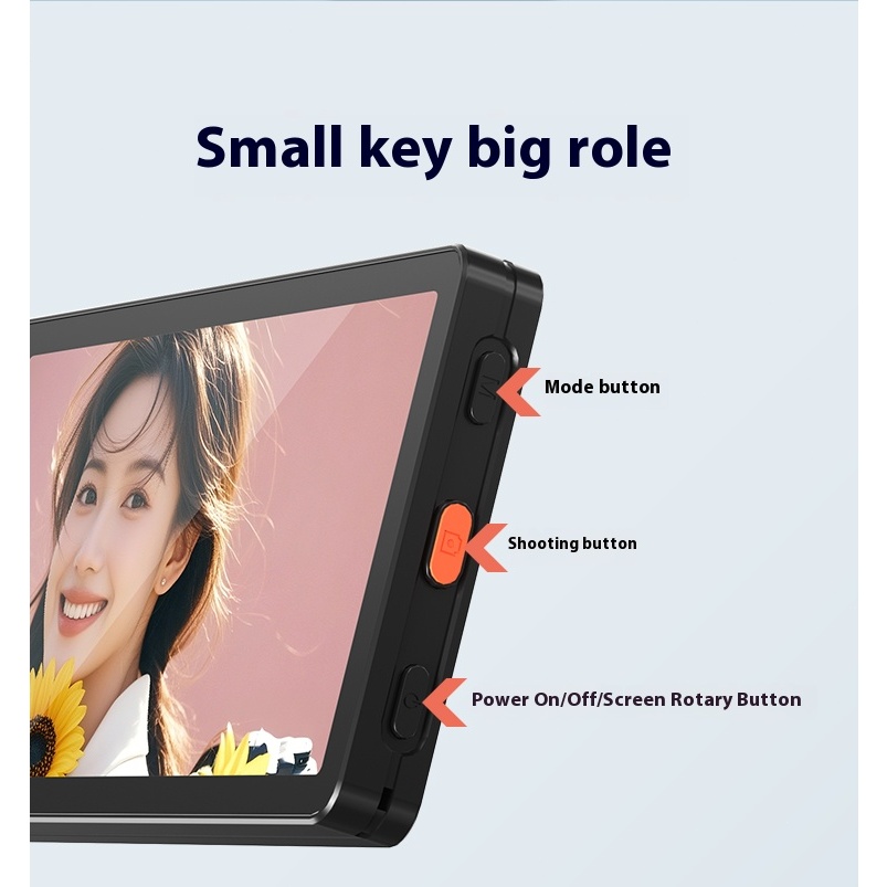 Kingma PH05-MAX โทรศัพท์หน้าจอแสดงผลเซลฟี่ teleprompter สําหรับการฉายภาพบนจอภาพหน้าจอเดียวกัน