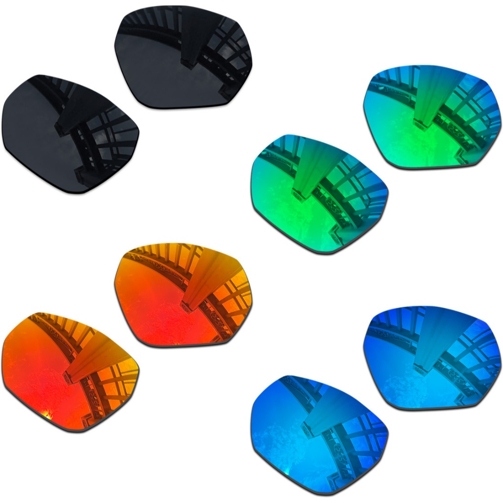 เลนส์เปลี่ยนโพลาไรซ์ HXHTenD สําหรับ Oakley Plazma OO9019 แว่นกันแดดป้องกันรอยขีดข่วนป้องกันรังสียูวี
