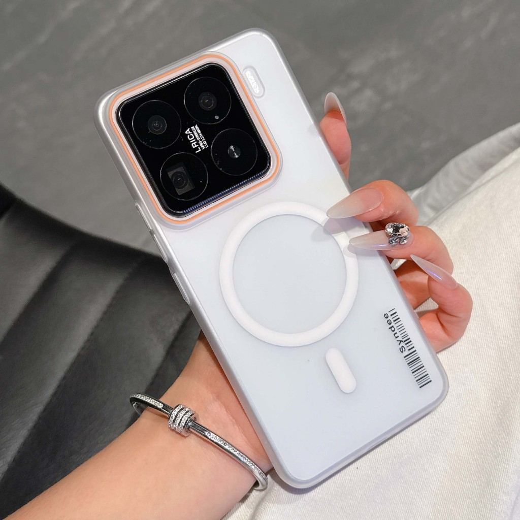 ปลอกสําหรับ vivo iQOO 13 iQOO13 iQ0013 V2408A เคสโทรศัพท์หรูหราแม่เหล็กชาร์จไร้สาย Frosted Semi-โปร่