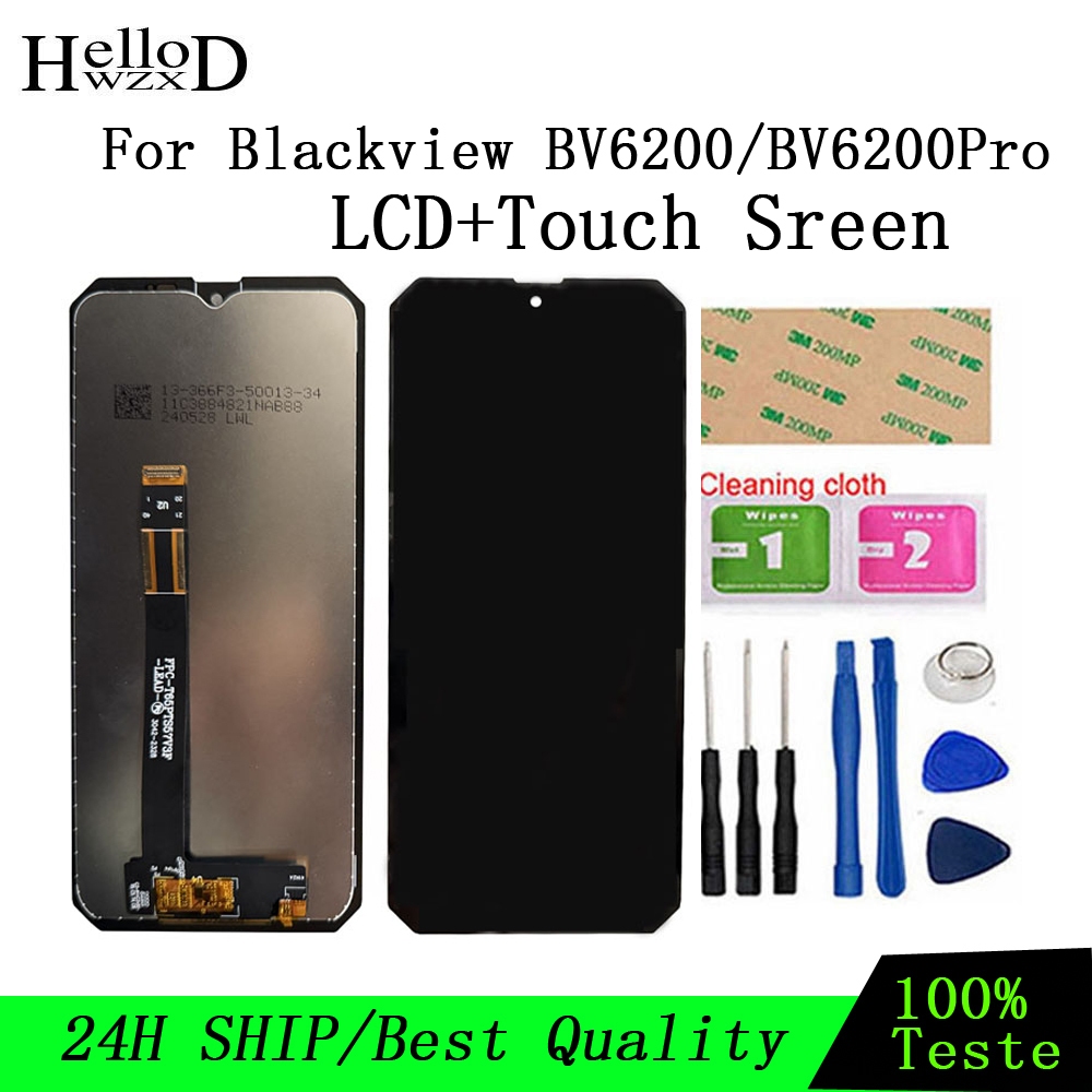 ใหม่สําหรับ Blackview BV6200 Pro BV6300 จอแสดงผล Lcd Touch Screen Digitizer Assembly