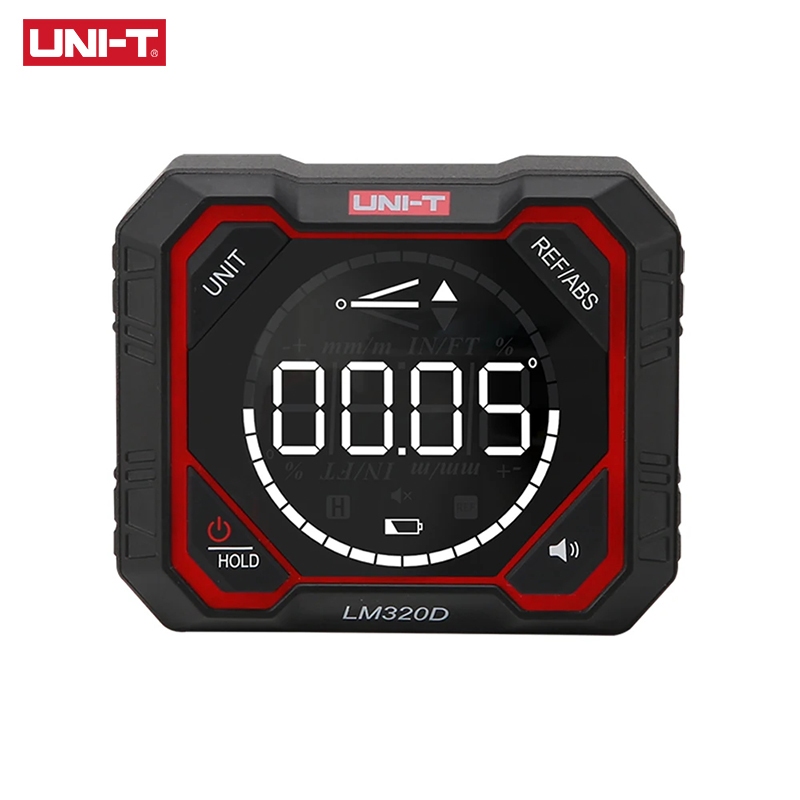 UNI-T 2025 ใหม่UNI-T  LM320D LM320E Inclinometer Digital Angel Meter 4*90° ด้วยการวัดมุมสัมบูรณ์ – โปรปัง