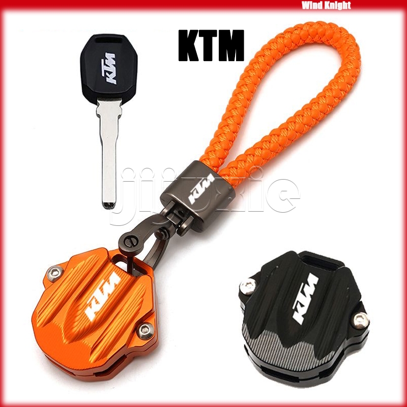 สําหรับ KTM 790 890 DUKE รถจักรยานยนต์ที่สําคัญป้องกันกรณีพวงกุญแจเชือกหนังชุดกรณีที่สําคัญ