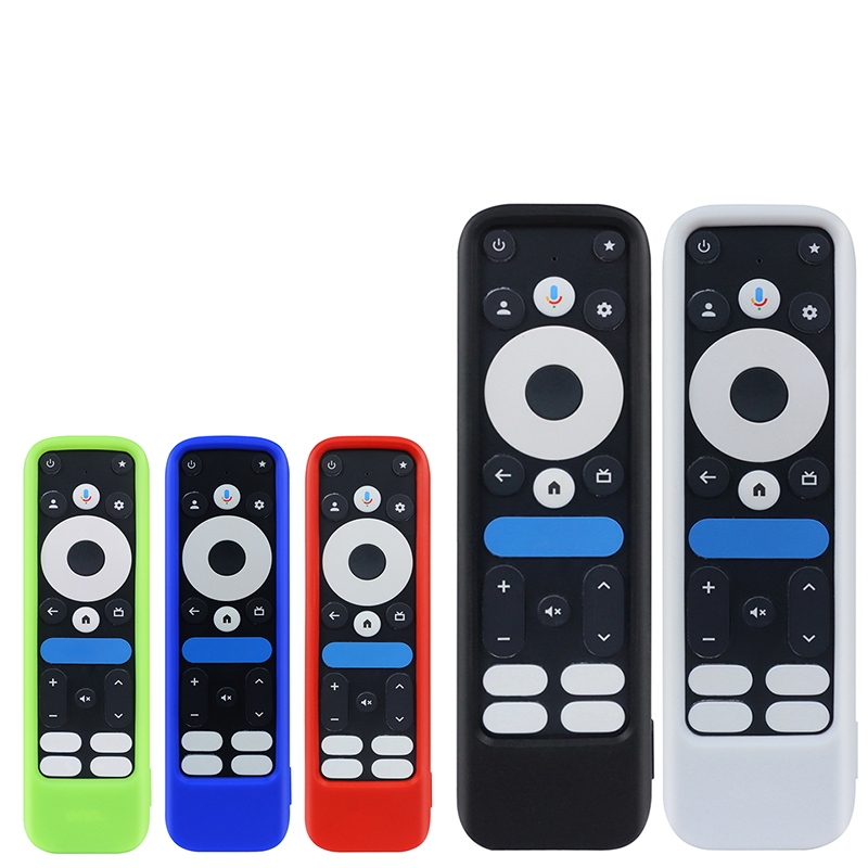 เคสซิลิโคนป้องกันการตกรีโมทคอนโทรลใหม่เข้ากันได้กับอะไหล่ onn Google TV 4K Pro 2024