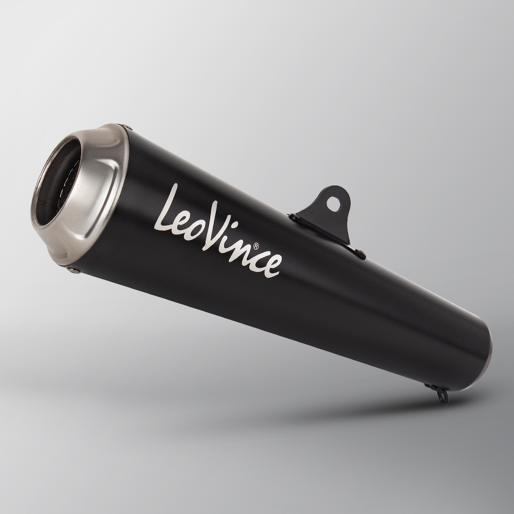 Leovince LV10 ไอเสีย Universal 51 มม.รถจักรยานยนต์สแตนเลสท่อไอเสียสําหรับ ZX4R CB400F Z650 R25 MT07 