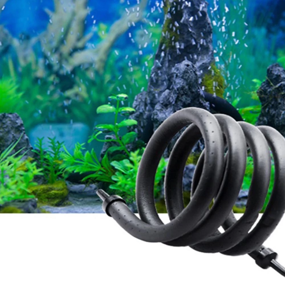 Aquarium Oxygen Diffusion Tube ท่อยางมีรูพรุน Bendable Fish Tank ท่อออกซิเจน 20/30/45/75 ซม.Air Tube