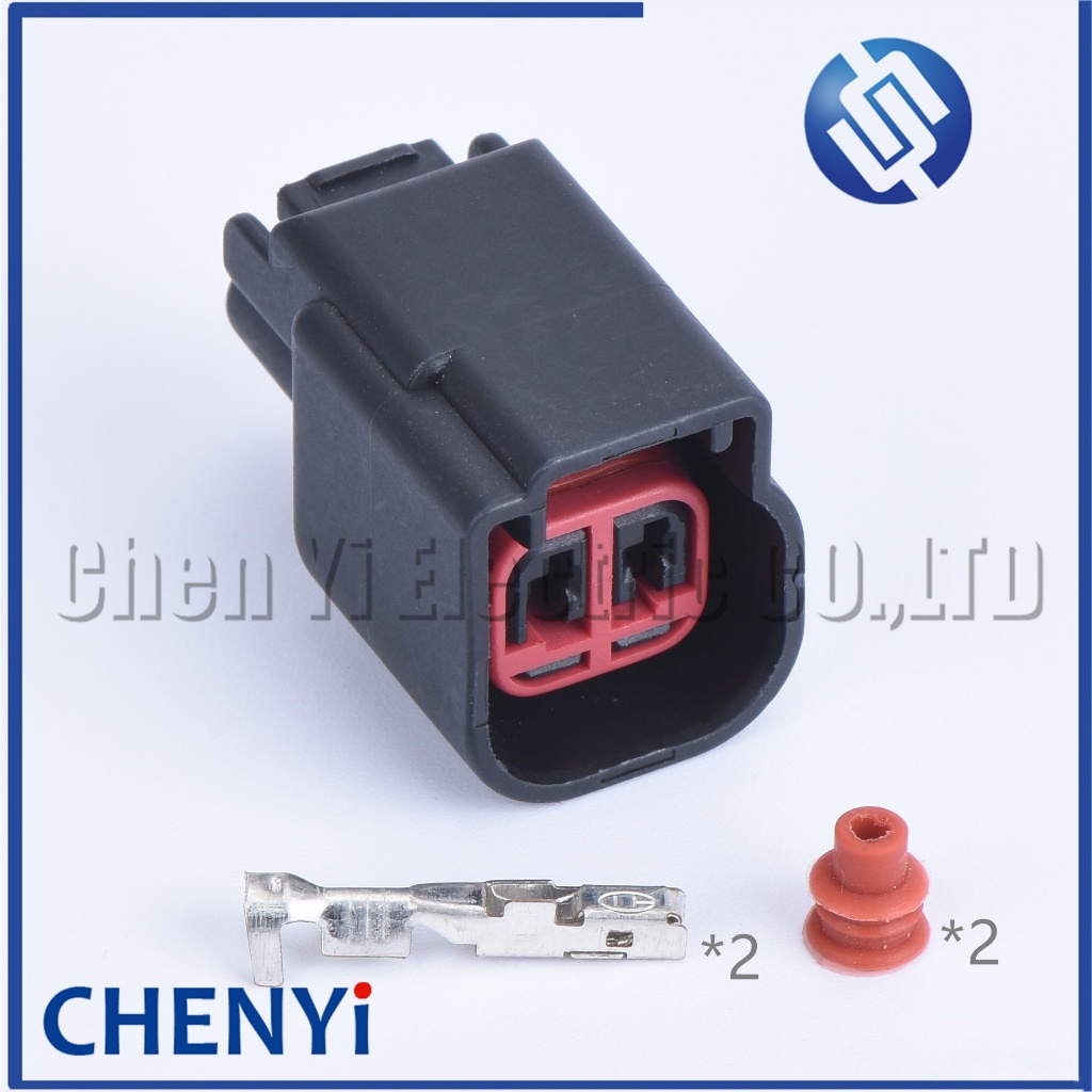 2 Pin รถกันน้ํา auto Connector ปลั๊กลําโพงกลางปลั๊กหัวฉีดน้ํามันเชื้อเพลิง EV6, E-4014A E-4011A สําห