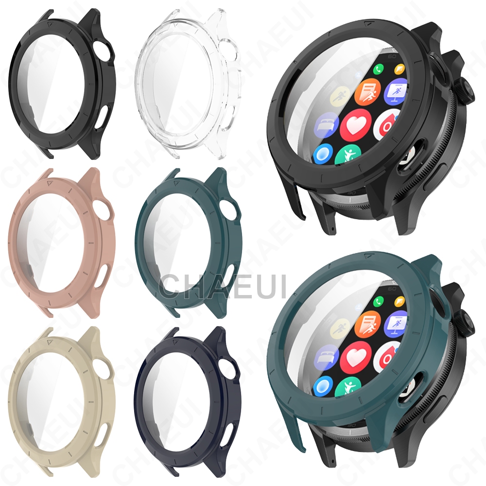 ตัวป้องกันหน้าจอพร้อมฟิล์มเคสพีซีกรอบคลุมทั้งหมดสําหรับ Xiaomi Watch S4 / S3 / 2 / S1 / S1 Pro / Mi Watch