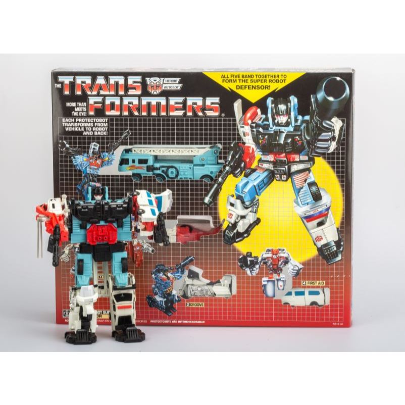 Transformers G1 Defensor พร้อมกล่อง ใหม่เอี่ยม