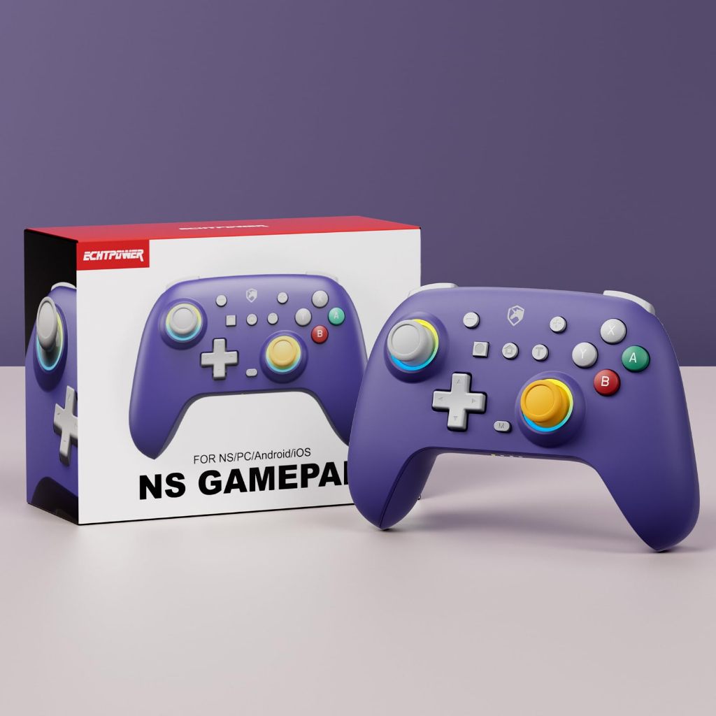 [BEST SELLER] NYXI Wireless Pro Controller สําหรับ Nintendo Switch/Switch Lite/OLED คอนโทรลเลอร์สําหรับเล่นเกมพร้อมจอยสติ๊ก Hall Effect ฟังก์ชั่น Wake-Up, มาโครที่ตั้งโปรแกรมได้ Gyro & Turbo GamePad COD