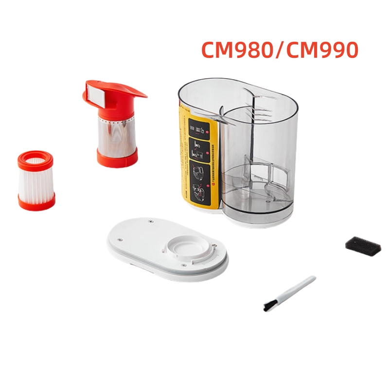 อุปกรณ์เสริมสําหรับ Deerma CM980/CM990 เครื่องกําจัดไรแบบใช้มือถือในครัวเรือน แปรงปัดฝุ่น ตัวกรอง HE