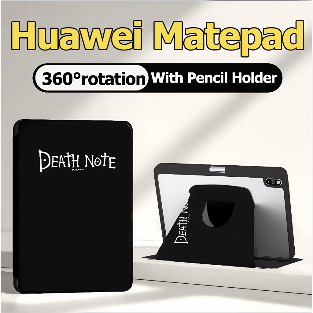 เคส Huawei MatePad SE11/SE 10.4 เคส หัวเว่ย matepad 11 Pad10.4 Death Note  Case Huawei Matepad pro11 เคส Huawei Matepad 11.5 /11.5”S matepad pro10 8  เคส​หัวเหว่ย​ฝาพับ​ อะคริลิคแข็ง