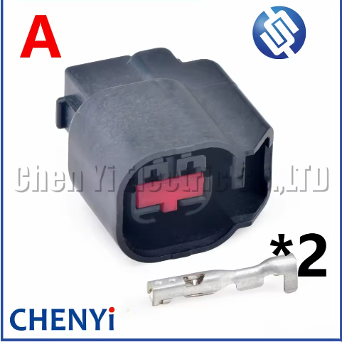 2 Pin Auto connector ประตูเสียง horn ลําโพงปลั๊ก E-3665 E3665 34062-0022 34062-0026 สําหรับ Buick Op