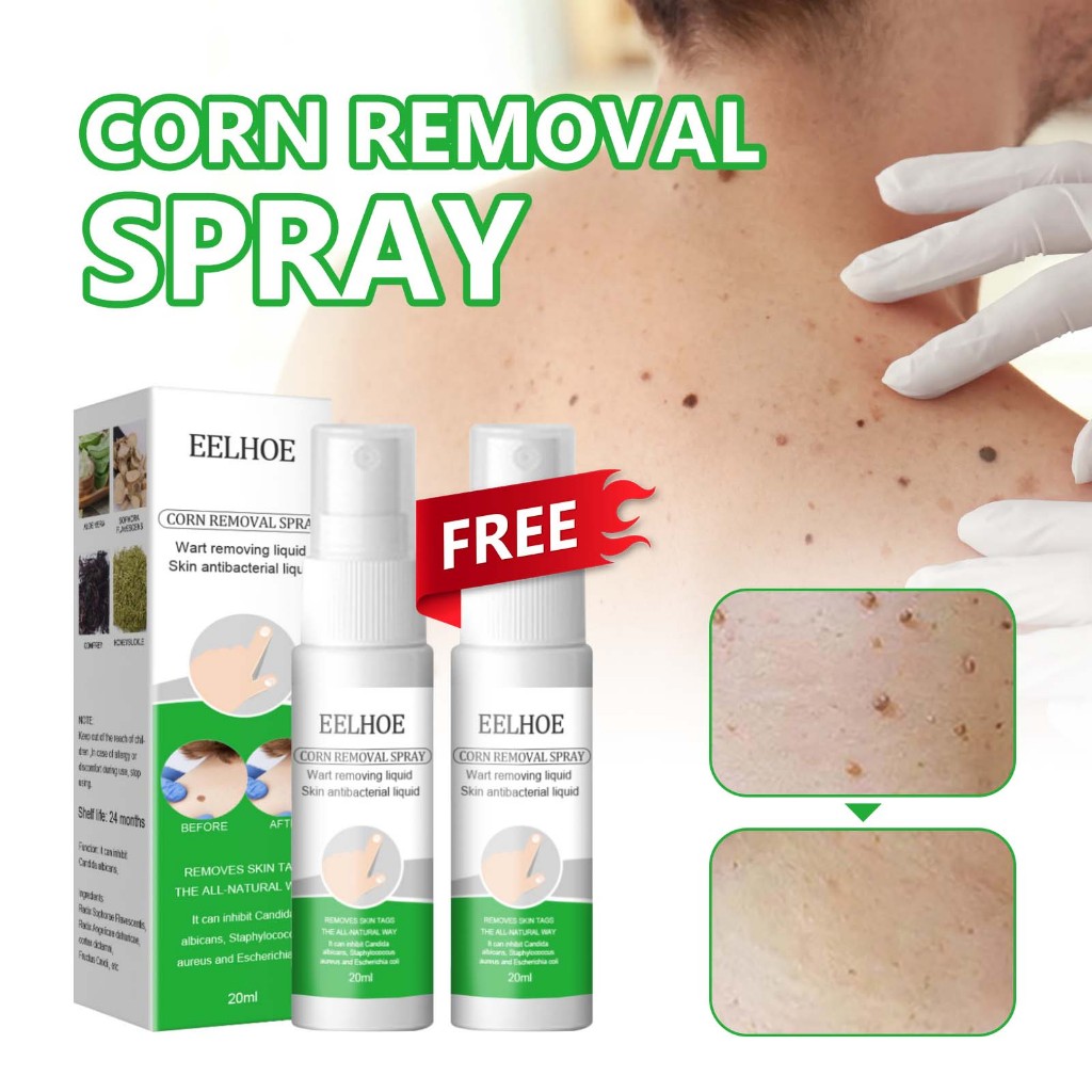 Eelhoe แท็กการหดตัว Wart สเปรย์ Mole Remover สําหรับ Face Wart Remover สําหรับคอ Wart Removal แท็ก W
