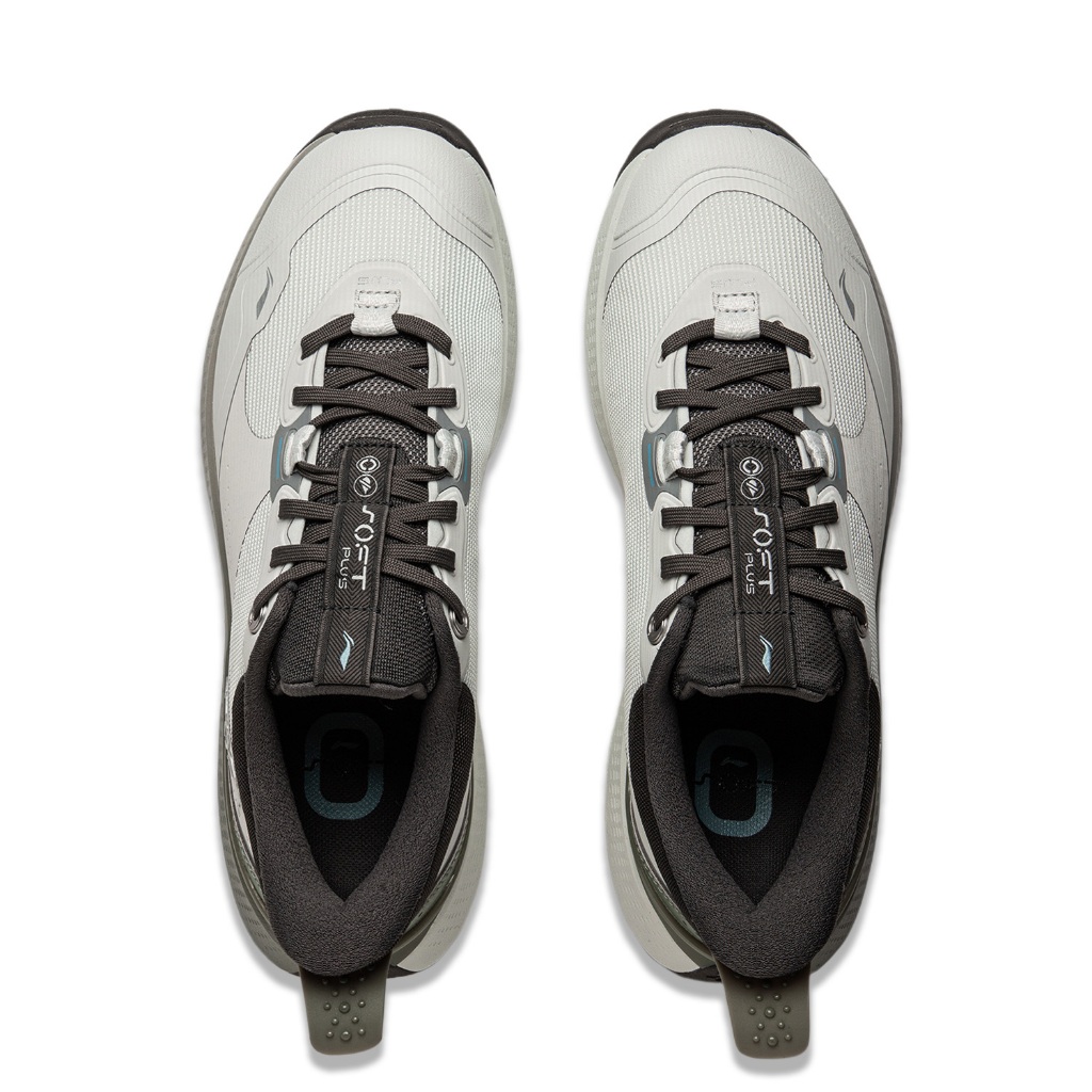 Li-ning SOFT PLUS Men Athleisure footwear กีฬามืออาชีพ AGLU087 Legit Official Store