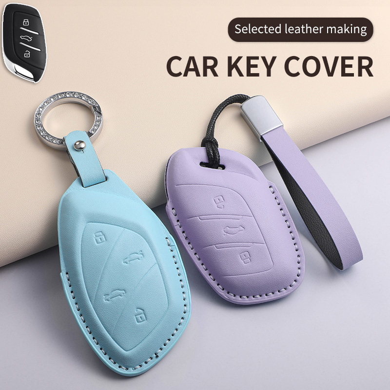 (keyless) เคสกุญแจรีโมทรถยนต์ สําหรับ Morgan MG3 EP MG6 ZS EV Hsezs MG4 EV ZS MG5 EZS MG HS EV ของแต่งรถยนต์ พวงกุญแจ