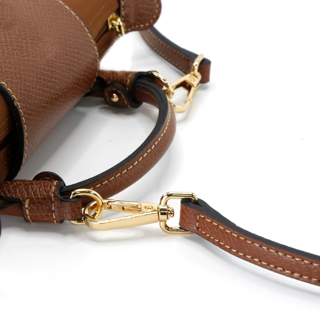 Longchamp ชุดสายคล้องไหล่ หนัง ขนาดเล็ก ปรับได้ ไม่ต้องเจาะรู
