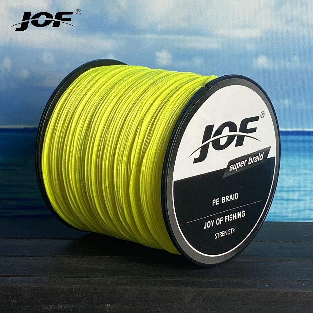 Jof X8 300M 500M 1000M ทอตกปลาเชือก Super ทนทาน PE Lure ตกปลาผู้ที่ชื่นชอบ20LB 30LB 40LB 50LB 60LB 8