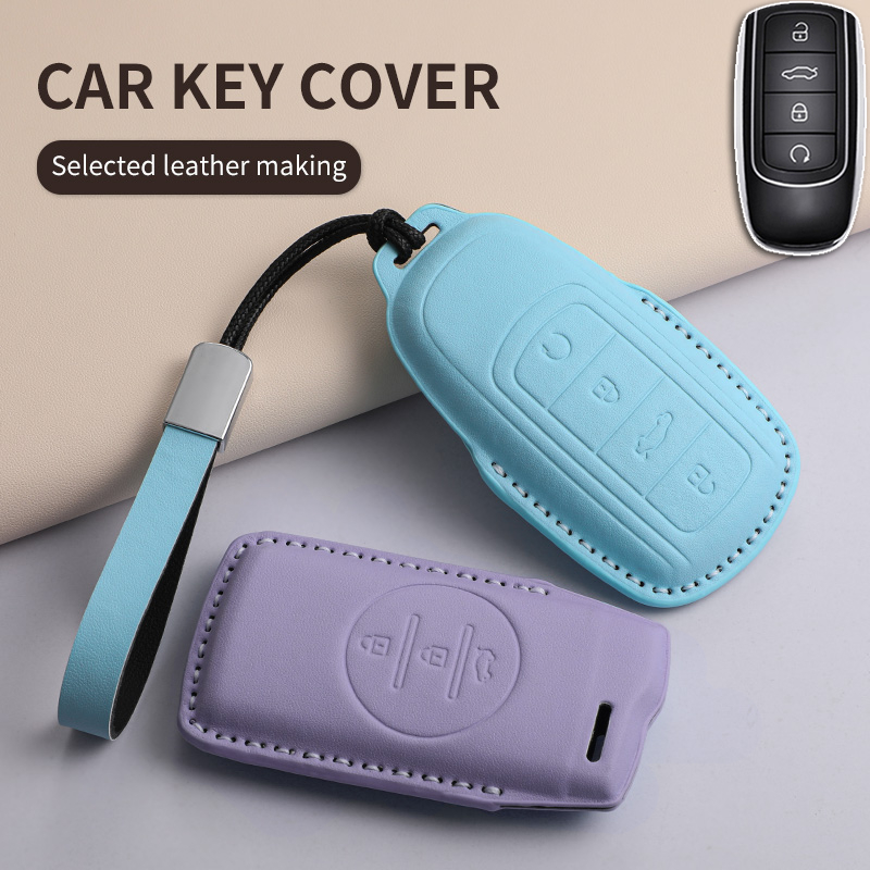 เคสกุญแจรีโมทรถยนต์ อุปกรณ์เสริม สําหรับ chery Omoda 5 Tiggo 8 Pro Jaecoo J7 Key Fob chery arrizo 5 Jaecoo 9 กระเป๋ากุญแจรถ