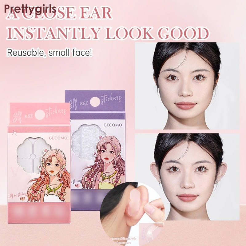 PY.th GECOMO Elf Ear Patch แผ่นติดทำให้หูกางดูมีมิติ ขนาดเล็ก กันน้ํา สติกเกอร์ติดหูเอลฟ์ หน้าเล็กๆ – โปรปัง