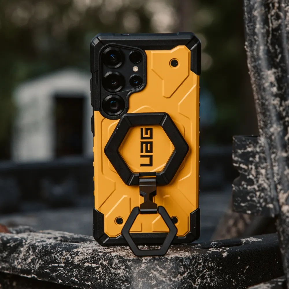 Uag Pathfinder เกราะสําหรับ Samsung Galaxy S25 Ultra กรณีทนทนทานเกรดทหารฝาครอบป้องกันพร้อมแม่เหล็กชาร์จเกราะ Shell Impact สําหรับ Samsung S24 S23 Ultra