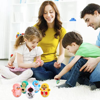 น่ารัก tumbler Doll mini tumbler ของเล่นเดสก์ท็อปของเล่นเด็ก…