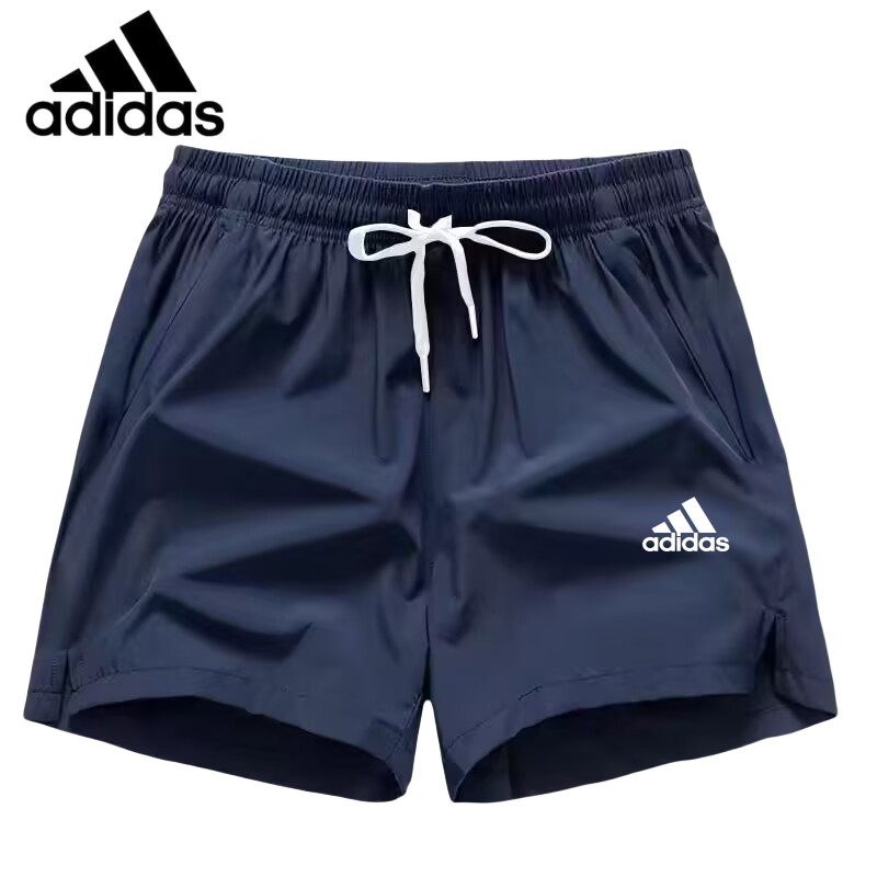 กางเกงขาสั้นผู้ชาย 2026 ฤดูร้อนใหม่น้ําแข็งหลายสีสามจุดกางเกงแนวโน้มแฟชั่นหลวมกีฬากางเกงขาสั้นบาสเกตบอลสบาย ๆ ท่องและกางเกงช #258-AD